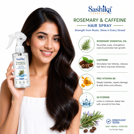 Home rosemary oil spray for hair