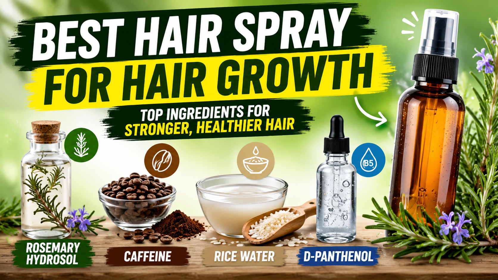 Best Hair Spray for Hair Growth: Which Ingredients Are Best for Healthy Hair Best Hair Spray for Hair Growth
